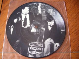 Laurel And Hardy Trail Of The Lonesome Pine 7 " Vinyl Picture Disc At The Ball