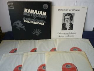 Emi Sls 5053 Nm Beethoven - The Nine Symphonies 7lp Box,  Philharmonia,  Karajan
