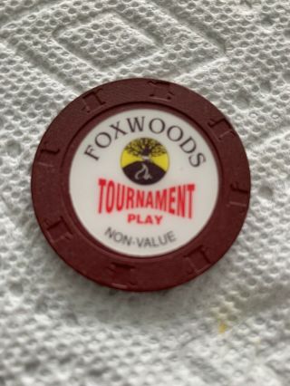 Foxwoods Ncv Casino Chip.  In Poker Room.