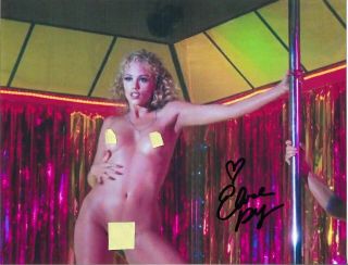 Elizabeth Berkley " Showgirls " Autographed 8.  5 X 11 Signed Photo Holo