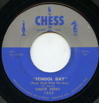 Rare Rock&roll 45 - Chuck Berry - School Day - Chess Records