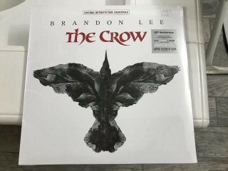 The Crow Ost - Rsd 2019 - 2xlp White & Black Vinyl - Limited Edition Of 8,  000