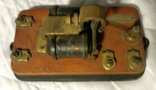 Vintage J.  H.  Bunnell 10 ohm Telegraph Sounder 3