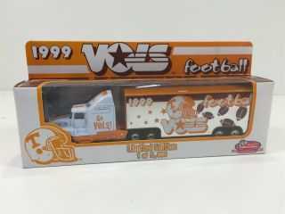 1999 Tennessee Vols Football Limited Edition Semi Truck Trailer White Rose Nib
