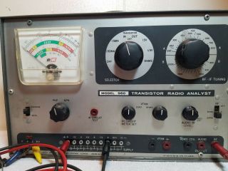 B & K Model 960 Transistor Radio Analyst,  Vtvm Signal Generator Power Supply