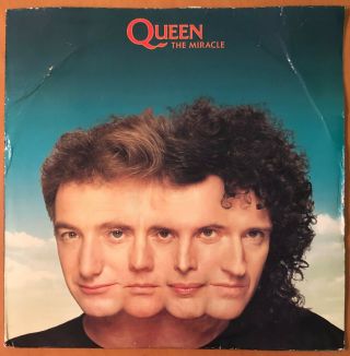 Queen The Miracle Capitol 1989 Lp First Edition Rare - Vinyl