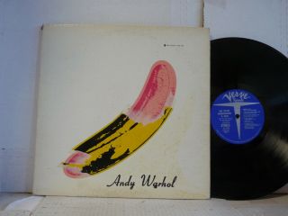 Vg,  " The Velvet Underground & Nico " Andy Warhol Lp 1st Press From 1967 E