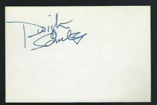 Dwight Schultz Signed Autograph 4 " X6 " Card The A - Team " Murdock "
