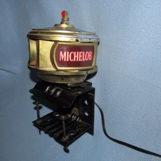 Michelob Beer Bar Counter Display Sign Vintage 1950 ' s 6