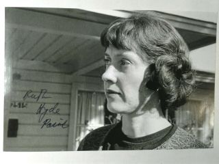 Ruth Hyde Paine Authentic Hand Signed 4x6 Photo - John F Kennedy Assassination