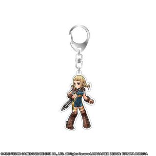 Dissidia Final Fantasy Xii 12 Penelo Acrylic Keychain Keyring Square - Enix Japan