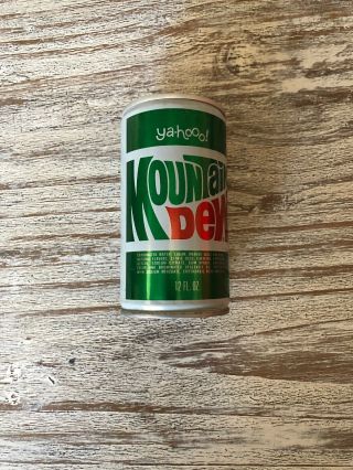 Vintage Soda Can,  Vintage Mountain Dew Can,  Yahoo Montain Dew Can