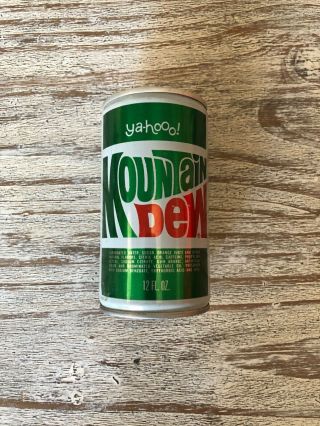VINTAGE SODA CAN,  VINTAGE MOUNTAIN DEW CAN,  YAHOO MONTAIN DEW Can 3