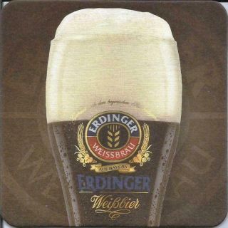 Special Offer For Alfred 8 Erdinger Beer Coasters From Turkish Market