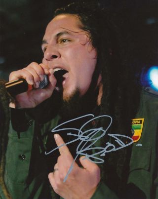 Sonny Sandoval (p.  O.  D. ) - Color Glossy Photo Signed In Person