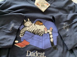 Crazy Shirt Cat Dadcat Xxl Cotton Collectable Fan