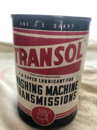 Transol Washing Machine Transmission Motor Oil Qt Can