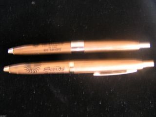 2 Vintage Sands Hotel Las Vegas Ink Pens from 1960 ' s Rat Pack & 1970 ' s Hughes 4