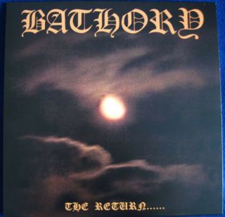 Bathory - The Return Of Darkness & Evil Lp Vinyl,  Lp,  Album,  Reissue,  180 Gram