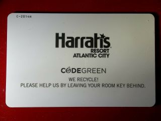 (2) Harrahs Casino AC Atlantic City Room Key 2019 gordon ramsay steaks & Legends 3