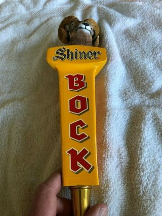 Shiner Bock Ram Head Beer Tap Handle - Wo Box