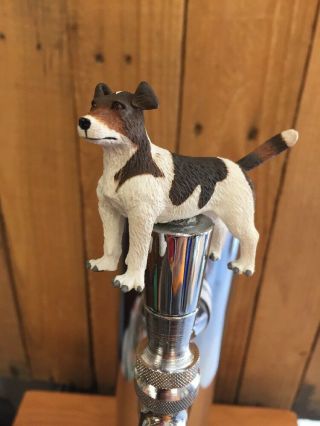 Jack Russell Terrier Dog Beer Keg Tap Handle Kegerator Knob Pull Homebrew Akc