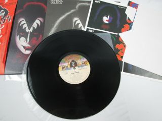 KISS Gene Simmons Promo VIP - 6578 with OBI and Poster Japan VINYL LP 7