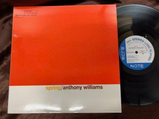 Anthony Williams Spring Blue Note Bnst 84216 Stereo Japan Vinyl Lp