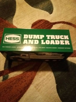 2017 Hess Dump Truck & Loader Led Lights & Sounds.  Last One