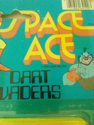 Vintage 1984 SPACE ACE (Dart Invaders) Toy Don Bluth 3