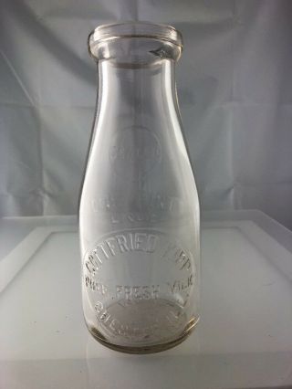Gottfried Kipp,  Pure Fresh Milk,  Chester Ill,  Illinois,