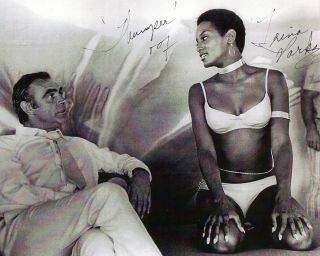 James Bond - Trina Parks Signed Photograph - Diamonds Are Forever