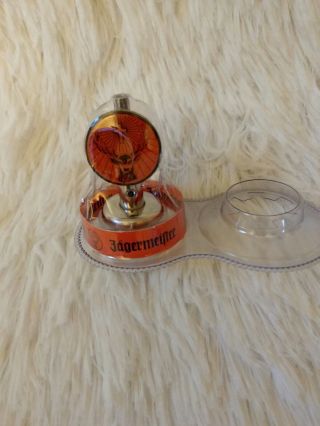 Jagermeister Bottle Pourer Pour Spout Orange & Silver Metal W/logo Promo