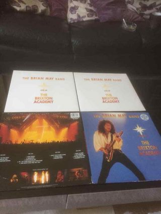The Brian May Band ‎– Live At The Brixton Academy 2 X Lp Vinyl N/m