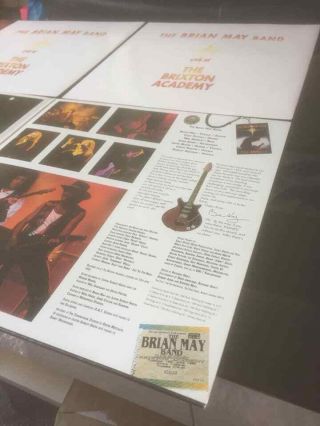The Brian May Band ‎– Live At The Brixton Academy 2 x LP Vinyl N/M 3