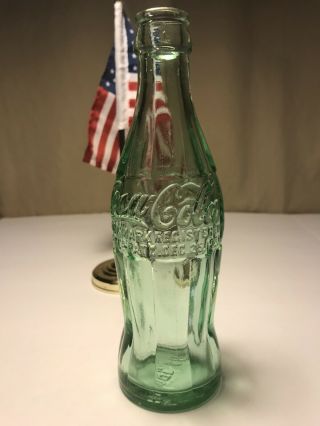 1923 Coca - Cola Hobbleskirt Coke " R " Bottle - Hope,  Arkansas