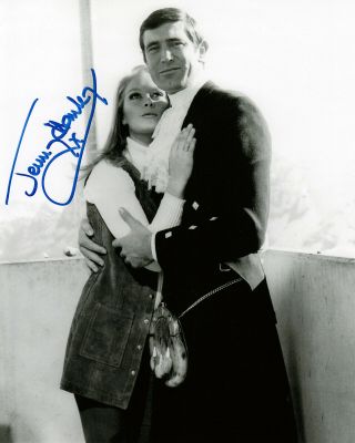 James Bond - Jenny Hanley Signed Photograph - On Her Majesty 