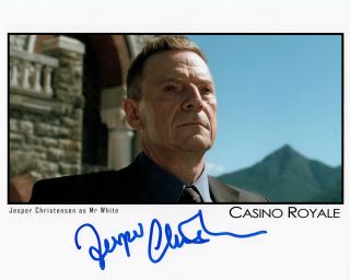 James Bond - Jesper Christensen Signed Photograph - Casino Royale