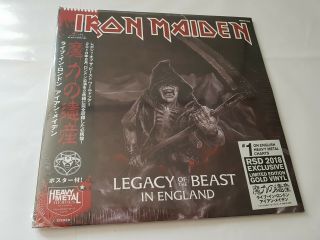 Iron Maiden - Legacy Of The Beast In England - 2 X Lp - - Vinyl