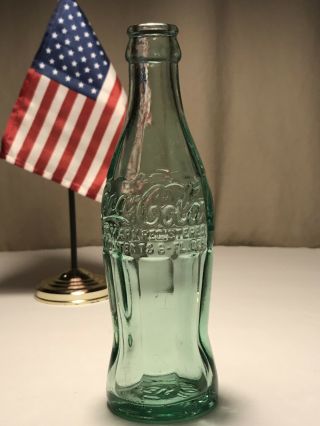 PAT ' D DEC.  25,  1923 Coca - Cola Hobbleskirt Coke Bottle ROCKLAND ME Maine 3