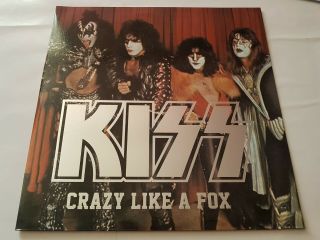Kiss ‎– Crazy Like A Fox - 2 X Lp - Coloured Vinyl -
