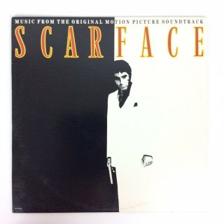 Scarface Vinyl Lp 1983 Music From The Motion Picture Soundtrack Mca