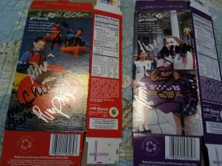 The Entire Honey Boo Boo Family Autographed Girl Scout Cookie Box