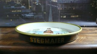 Vtg.  Stegmaier Brewing Co Beer Metal Tray 13 