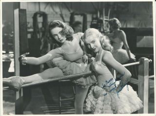 Janet Leigh So Young Vintage Signed Autographed Photo