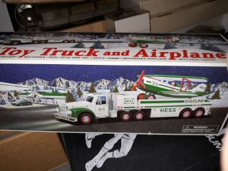 Hess 2002 Toy Truck And Airplane Collectible