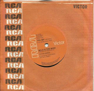 David Bowie South Africa 45 Wild Is The Wind Nm
