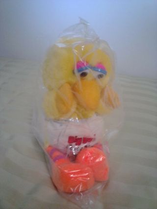 Muppet Baby Big Bird Plush Toy In Luvs Diaper (premium From Luvs) Made By Hasbro