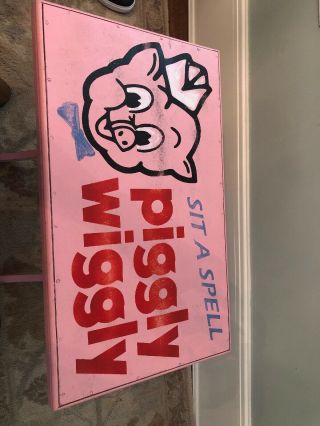 Piggly Wiggly Table Vintage Advertising