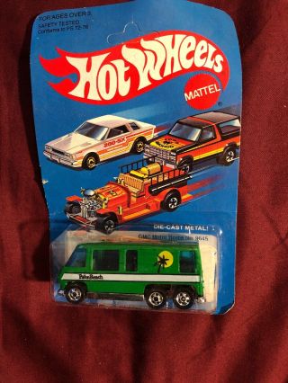 Vintage Hot Wheels From 1979 Gmc Motor Home Green 9645